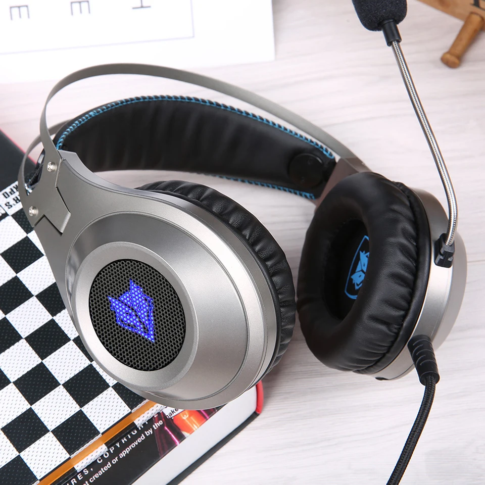 NUBWO N2U Brand Gaming Headphones Wired USB Headset Gamer with Microphone Volume Control LED for Computer Laptop fone (11)