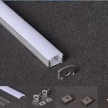 2 м/шт. 50 м/лот лучшие модели прямые продажи с фабрики высокой мощности светодиодный алюминиевый профиль для светодиодных лент