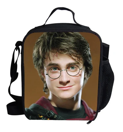 Лидер продаж рождественские подарки для детей Обед сумка для школы Гарри Поттер обед мешок Термальность охладитель для детей утепленная сумка для пикника - Цвет: ZDL370