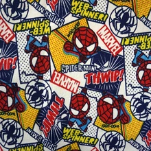 90*145 см Мстители паук хлопчатобумажная парусиновая ткань для ручной работы ткань для штор мешок обувь домашний материал кофейная ткань