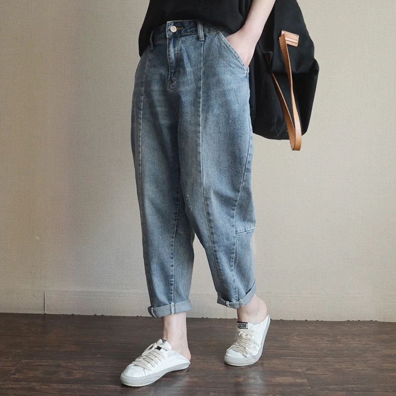 2018 Fashion Summer Boyfriend Jeans For Women Vintage High