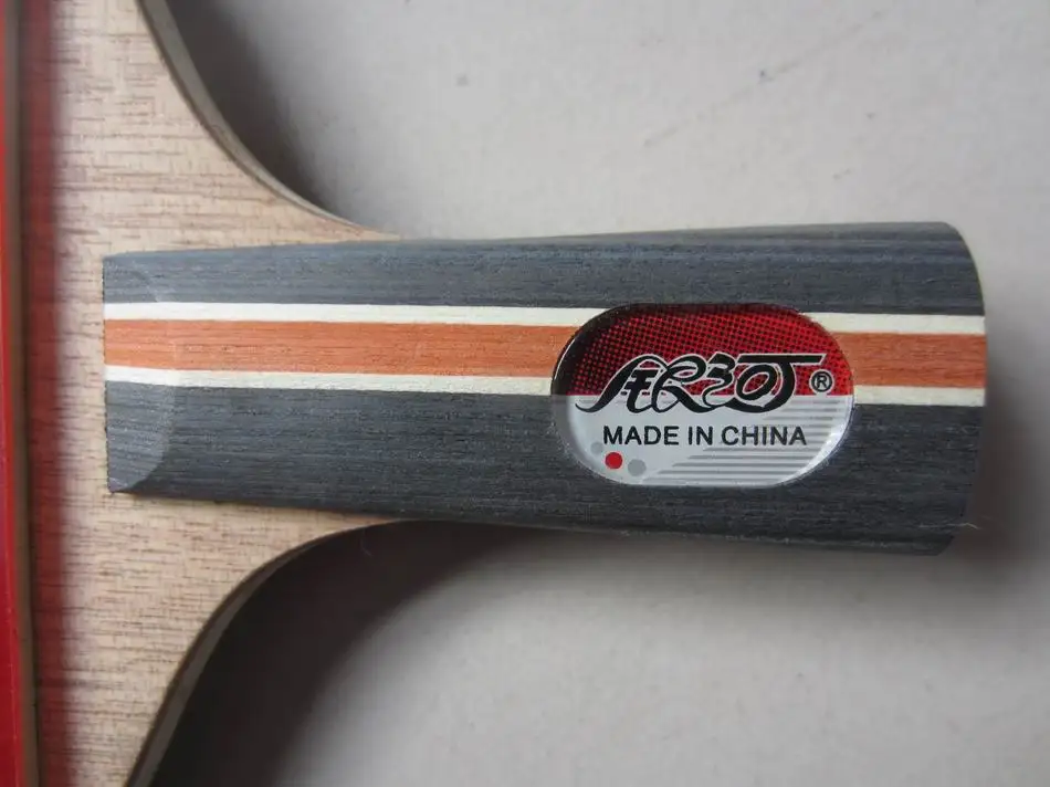 الأصلي غالاكسي yinhe 04d تنس الطاولة مضارب النهائي مضارب تنس الطاولة المطاط المضرب