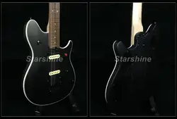 Starshine электрогитары CC-EVH Floyd Rose мост матовый черный комплектующие черного цвета мастерство Swtich