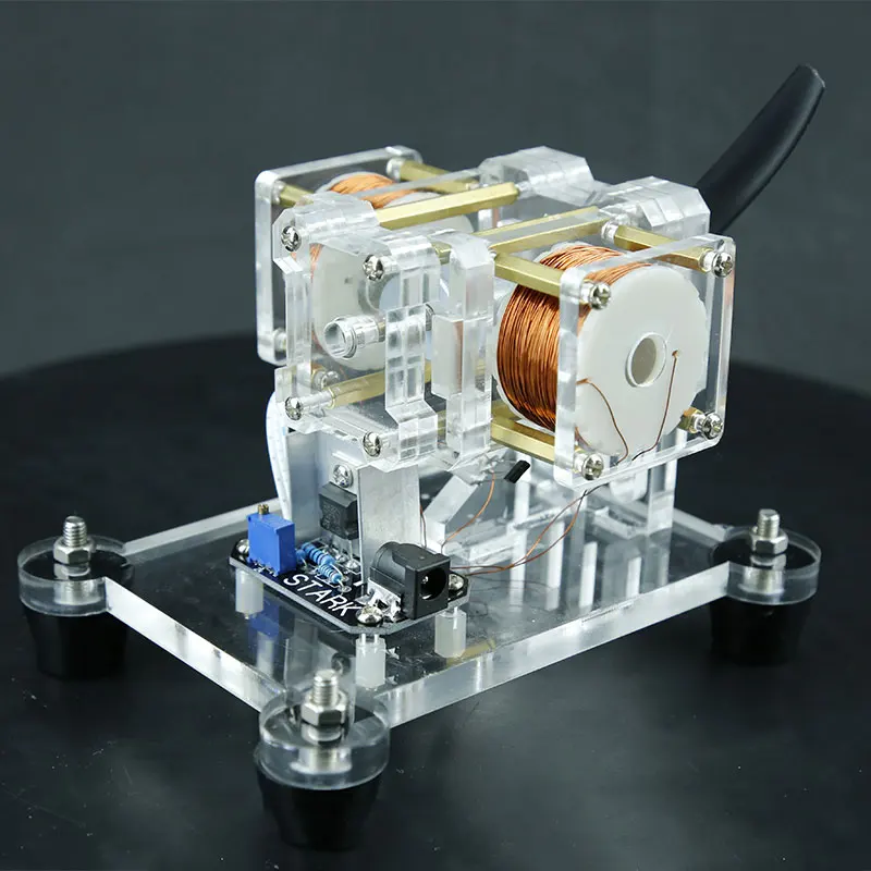 

Micro High Speed Brushless Hall Motor With Fan Blades Engine Model Kid's Educational Small Invention Toy Creative Decoration