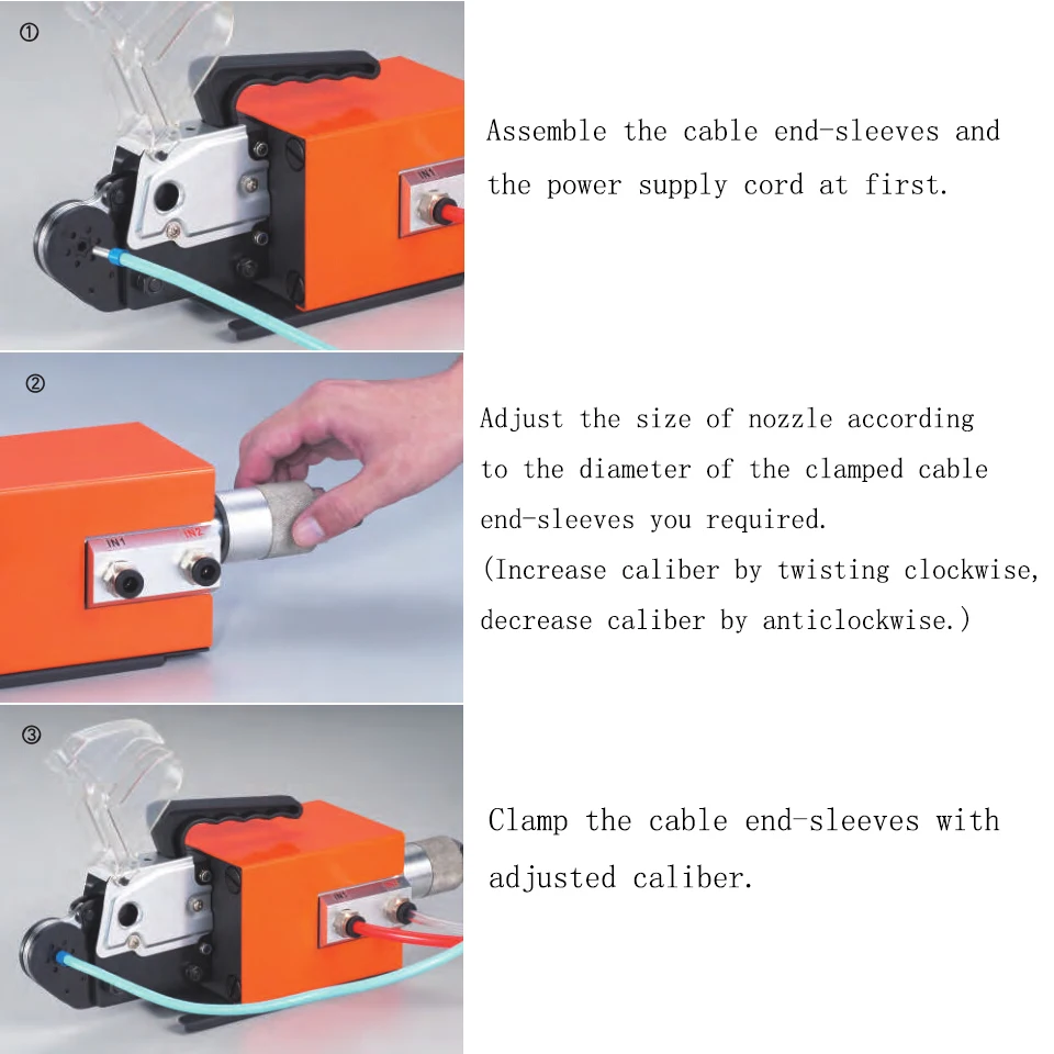 IWISS-Pneumatic-Crimping-Tools-AM6-6-Terminal-Crimper-0.08-6mm2-Instruction