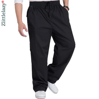 Pantalones bombachos holgados para hombre, pantalón de chándal masculino de talla grande, estilo hip hop, A803