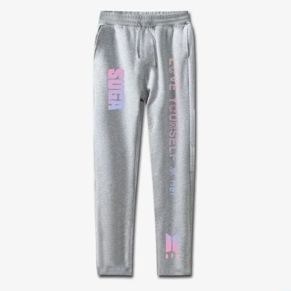 LUCKYFRIDAYF bts Hohe Qualität 100% Baumwolle Hosen lose hosen Casual Jogginghose Hosen Kpop Männer/Frauen harem hosen