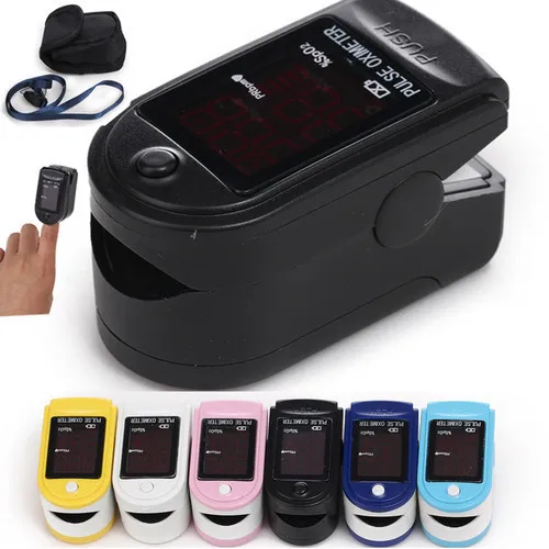 FDA CE Certified Fingertip Pulse Oximeter Spo2 Monitor, CMS50DL Blood