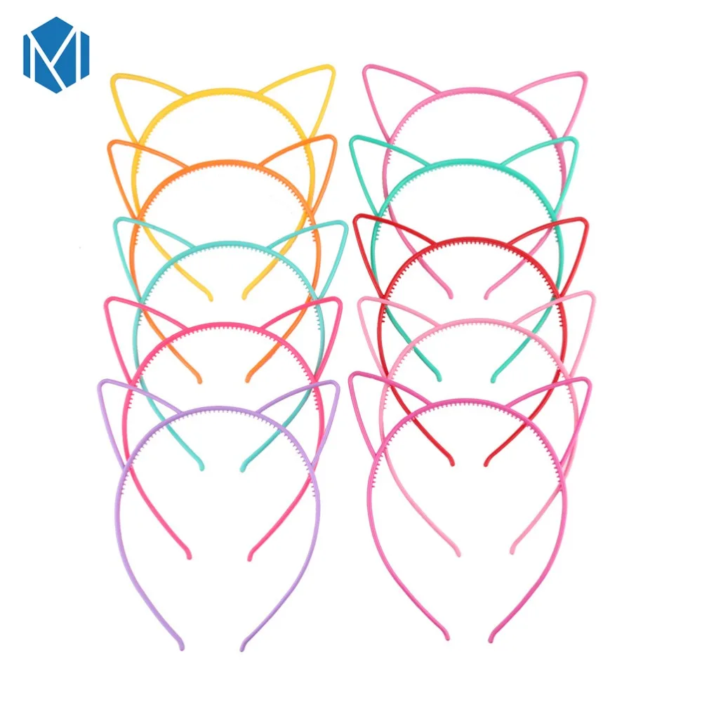 

M MISM New Box Ears Sequin Hair Bands Cute Headband Hair Accessories Hair Hoop For Women Girls Kids Party Festival