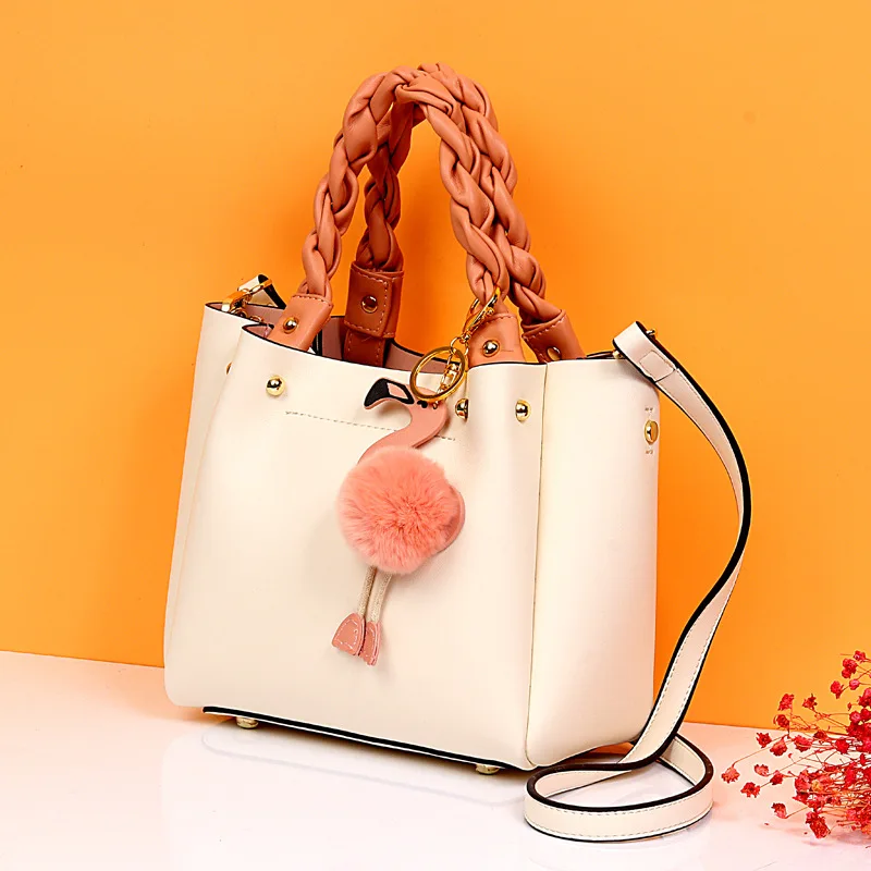 

JIULIN bag female 2019 new oblique bag Korean version of portable female single-shoulder bag retro fashion bag