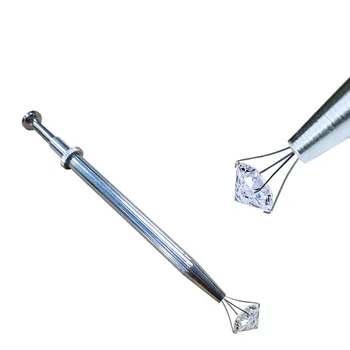 

Stainless Steel Four Claw Clip Bare Grab Using Zircon Jewelry Tweezers Jewelry Equipment Tools Jewelry Tools