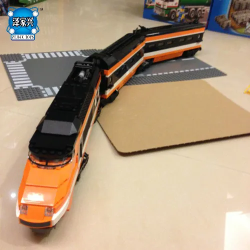 

DIY Model Horizon Express Train 3D Building Bricks Blocks New Year Gift Toys for Children Boy Educational Compatible Lepins