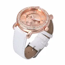 Лидер продаж! 2017 Новый дизайн Relogio feminino часы Женева Для женщин Роскошные модные Украшенные стразами Аналоговые кварцевые наручные часы y797 **