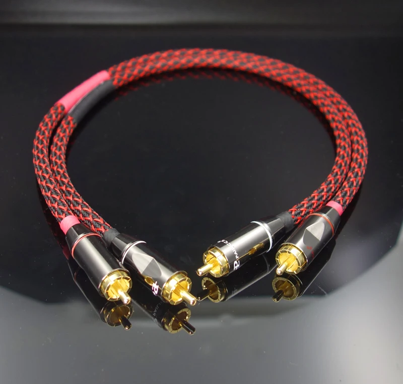 Кабель HIFI RCA SPDIF цифровой аудиокабель/утолщенный настенный кабель Budweiser + Canare L