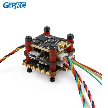 

Geprc Stable V2 F4 Stack F4 20x20mm Flight Controller AIO OSD BEC & 30A BL_S / 35A BL_32 4in1 ESC & 500mW VTX for RC Drone Part