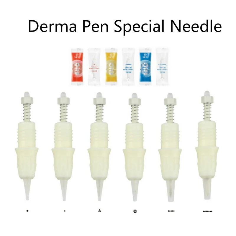 

20pcs Cartridge Needles Candy For Charmant Rotary Machine Gun Permanent Tattoo Make up Eyebrow Lips MTS Micro Needles Embroidery