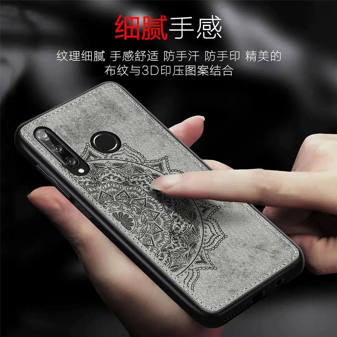 

For on Samsung Galaxy S10 S10E S9 S8 S7 Plus edge case Mandala Pattern back cover Holder Car Magnet Fundas 360 Degree Coque bags