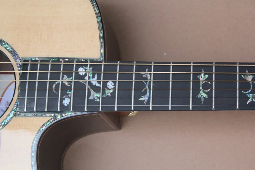 Акустическая гитара Chaylor 914ce Tayl 916ce акустическая электрическая OEM KSG полностью