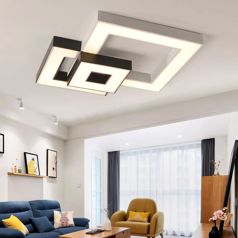 

Verllas Modern Bedroom Living room Lights Luminaire lighting creatice Ceiling Lights LED with remote control Dimmer Ceiling lamp