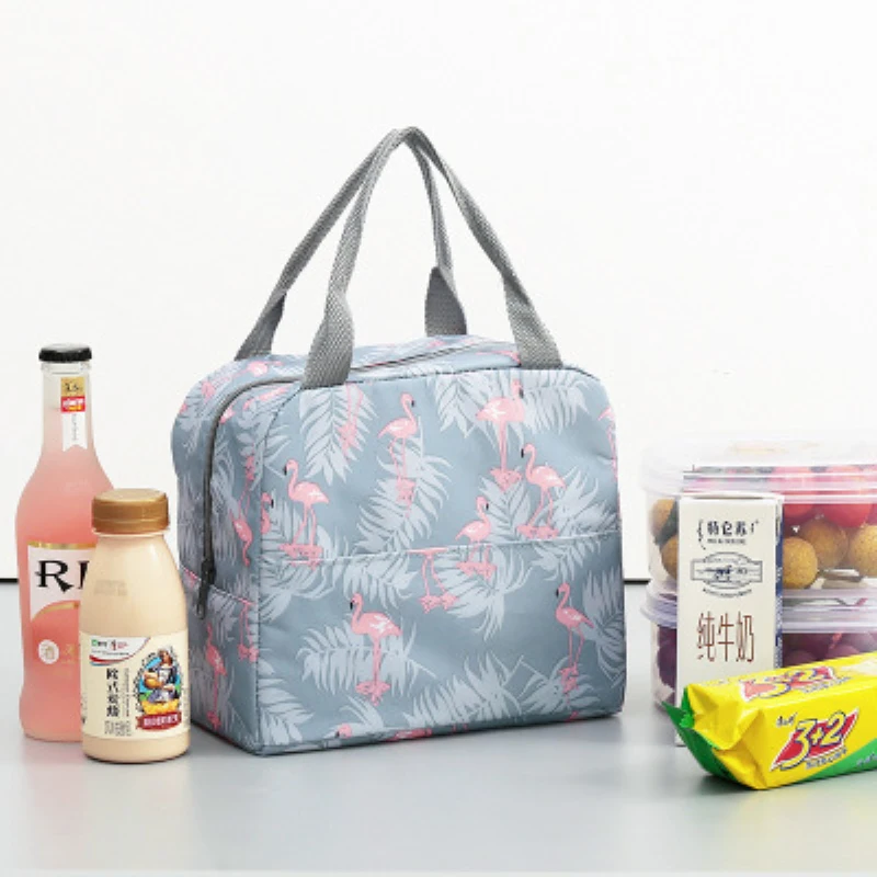Многофункциональная сумка для пикника, сумка для обеда, портативная Водонепроницаемая Холщовая Сумка, Сумка для пикника с горячей едой, сумка для обеда на молнии, женская сумка для обеда
