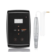 Отличный постоянный макияж машина бровей Макияж Наборы губ роторный Швейцарский Мотор татуировки машина комплект