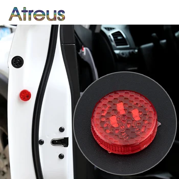 

Atreus Car LED Strobe Lamp Warming Light Stickers For Ford focus 2 3 fiesta ranger Chevrolet cruze Land Rover Buick accessories