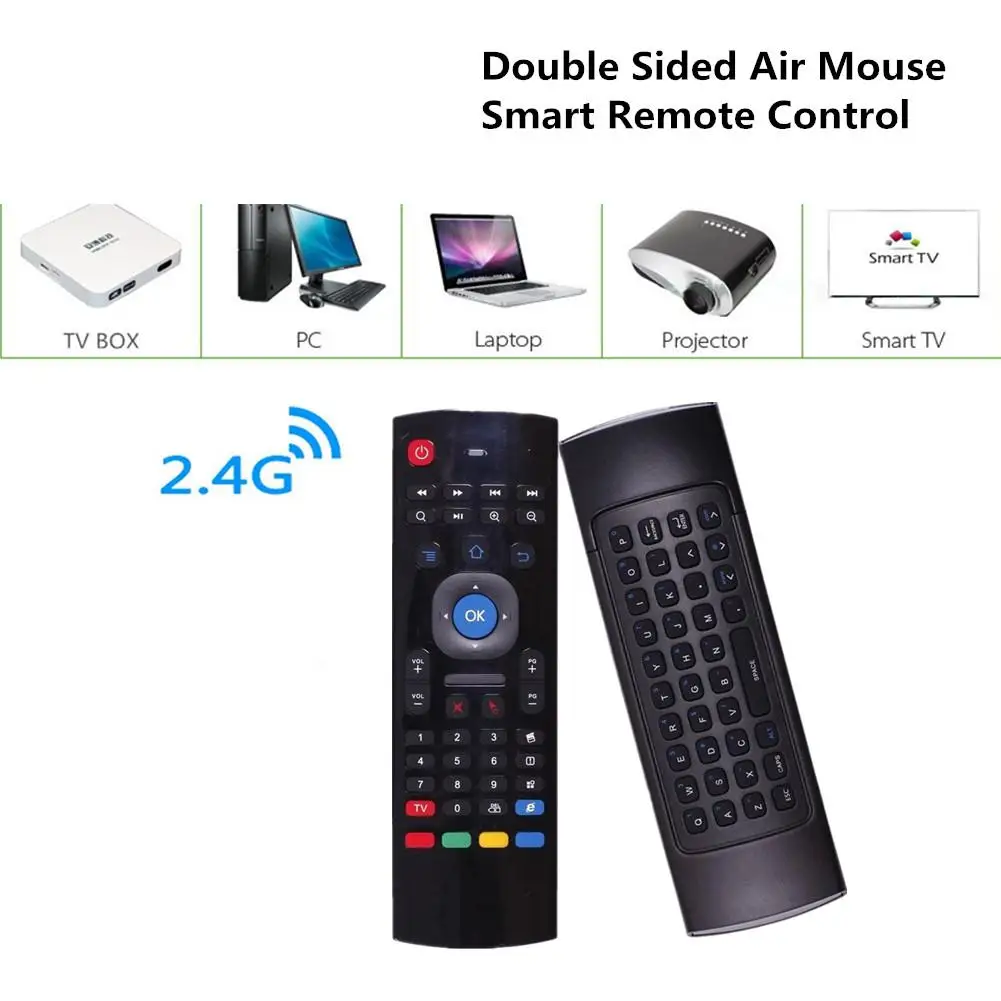 MX3 с подсветкой Air Mouse T3 умный пульт дистанционного управления 2 4G RF Беспроводная