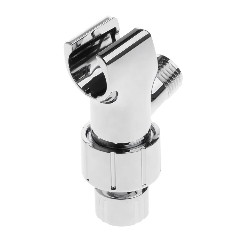 

Shower Head Holder Arm Mount Adjustable Screwed On Bracket G1/2 Thread