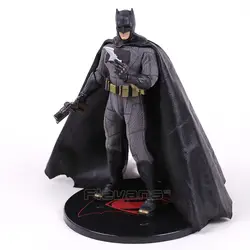 DC Super Hero Бэтмен против Супермена на заре справедливости Бэтмен 1/12 Весы ПВХ фигурку Коллекционная модель игрушки 17 см