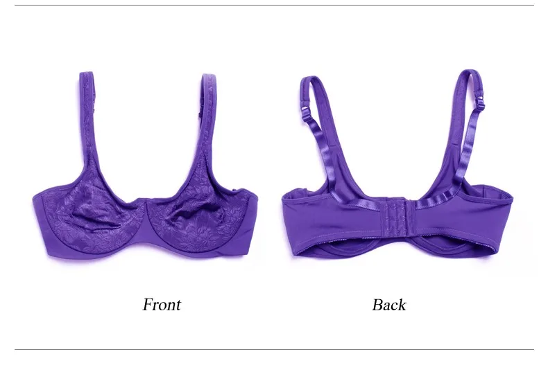 9 цвет Плюс размер Без пуш Ап Дышащий Нижнее Белье Женщин Strappy Косточках bralette