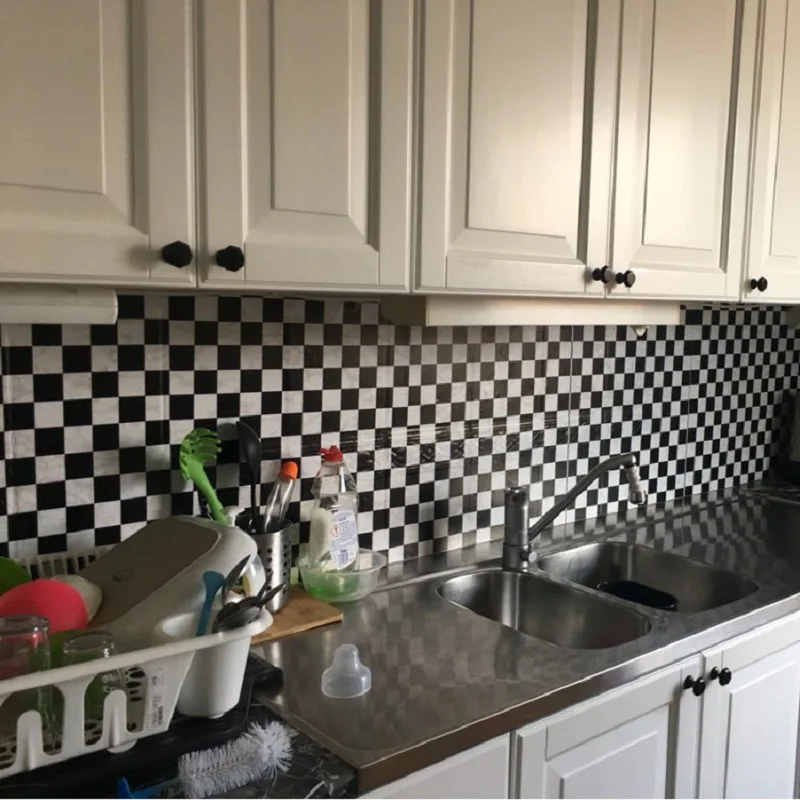 Pvc Vinyl Contact Paper For Kitchen Backsplash Mosaic Tile Wall Pvc Vinyl Contact Paper For Kitchen Backsplash Mosaic Tile Wall Stickers Self Adhesive Wallpaper Bathroom