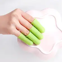 3/5 шт напальчники артрит с защитой от ожогов анти-скольжения Анти-Burn силиконовая защитная защита пальцев рукав перчатки Кепки Кухня инструмент