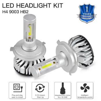 

1 Set LED Car Headlight 9003 For Toyota FJ Cruiser 2007 2008 2009 2010 2011 2012 2013 3000LM 6500K Hi/Low Beam Bulbs