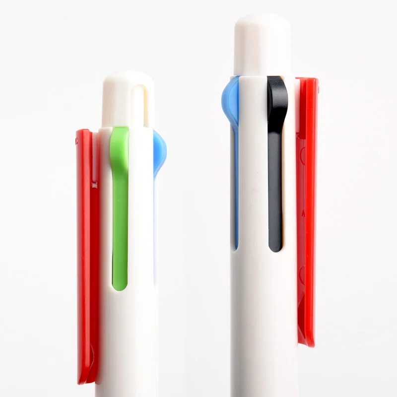 

gel pen with 4pcs ink refill Four colors pen free shipping