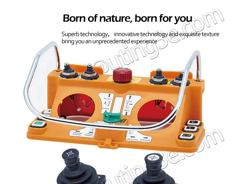 Телеуправляемый F24-60 передатчик, джойстик, радиопромышленный беспроводной джойстик, пульт дистанционного управления для передатчика crane1