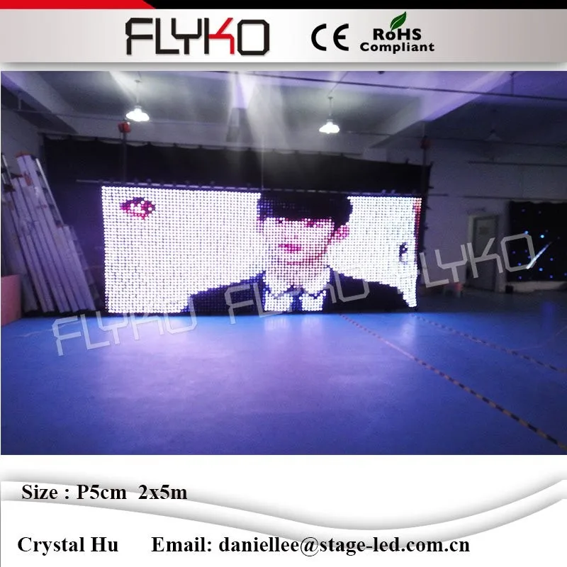 LED video curtain43
