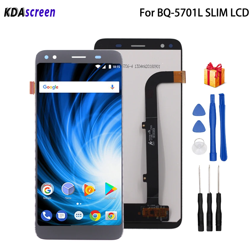 Сменный ЖК экран для BQ 5701L тонкий сенсорный дисплей дигитайзер запасные части