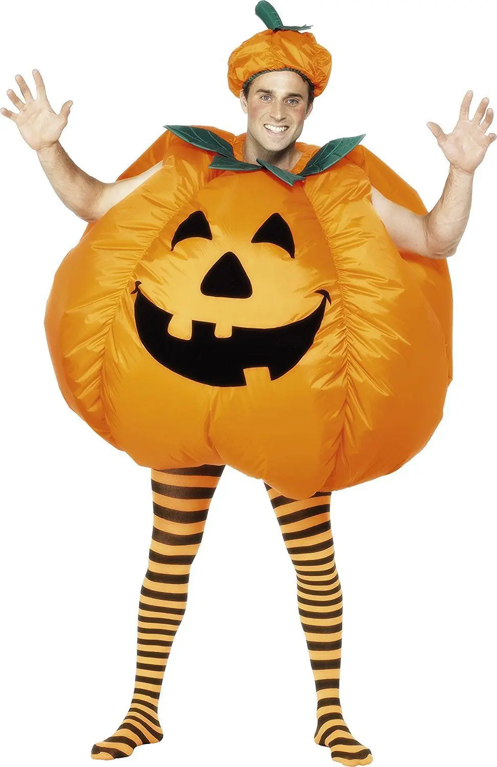 

2017 New Inflatable Pumpkin Costumes Halloween Carnival Party Game Suits Inflatable Costume Adult Fancy Dress Suit One Size