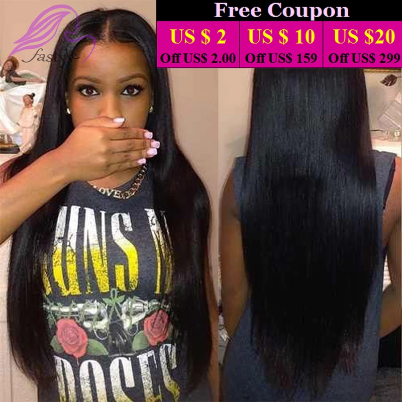 Mink Brazilian Virgin Hair Straight 4 Bundles Cheap Human Hair Extension Wholesale Brazilian Straight Hair Weave Bundles Coupon