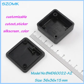 

30 pcs/lot free shipping abs electrical plastic enclosure plastic box electronics lots for sale 36x36x15mm