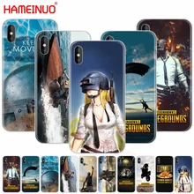 Hameinuo playerunknown’s боя pubg крышка сотового телефона чехол для iPhone X 8 7 6 4 4S 5 5S SE 5c 6s плюс