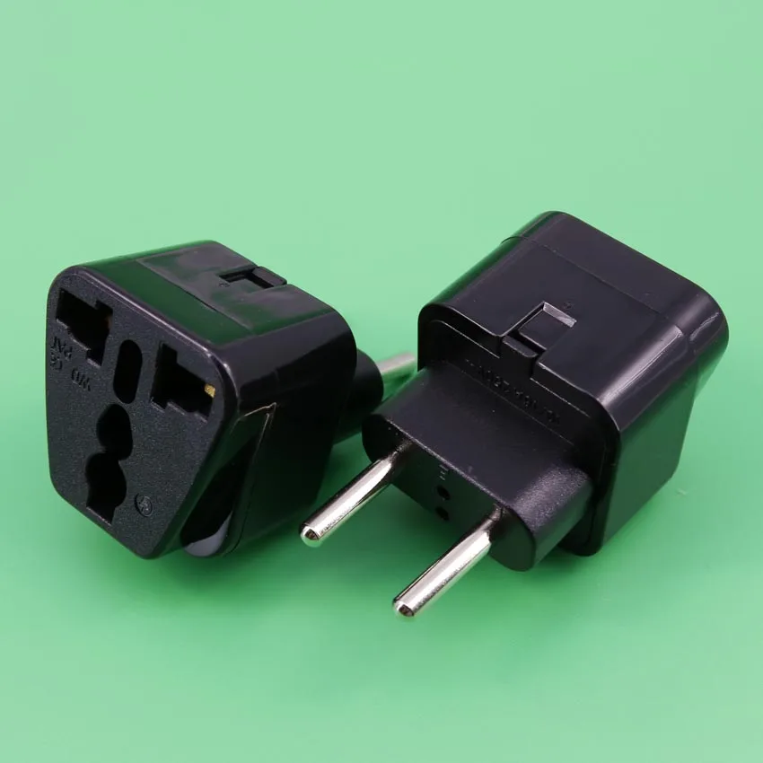 European standard EU plug socket Power wall Travel Converter Adapter
