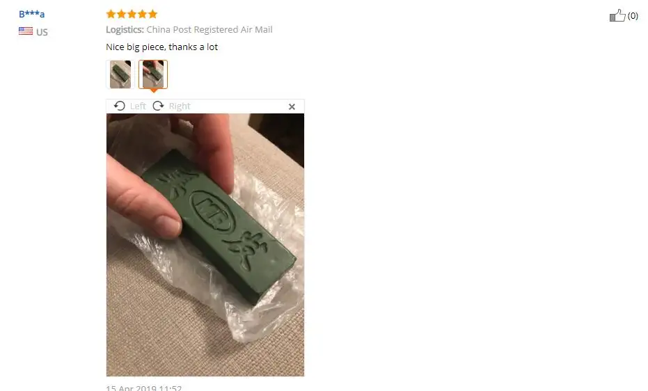 High quality handuse knife sharpening system polishing paste-green color 160g Grinding paste