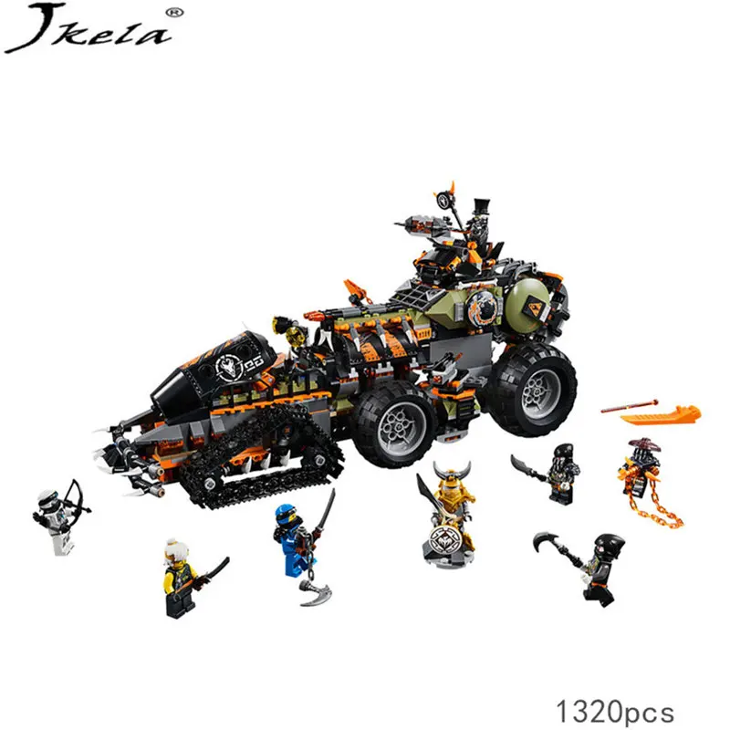 

[hot] 1320PCS legoINGly Ninjagoings Series Building Blocks Bricks Kids Toys Compatible With LegoINGly NinjagoINGly Dieselnaut