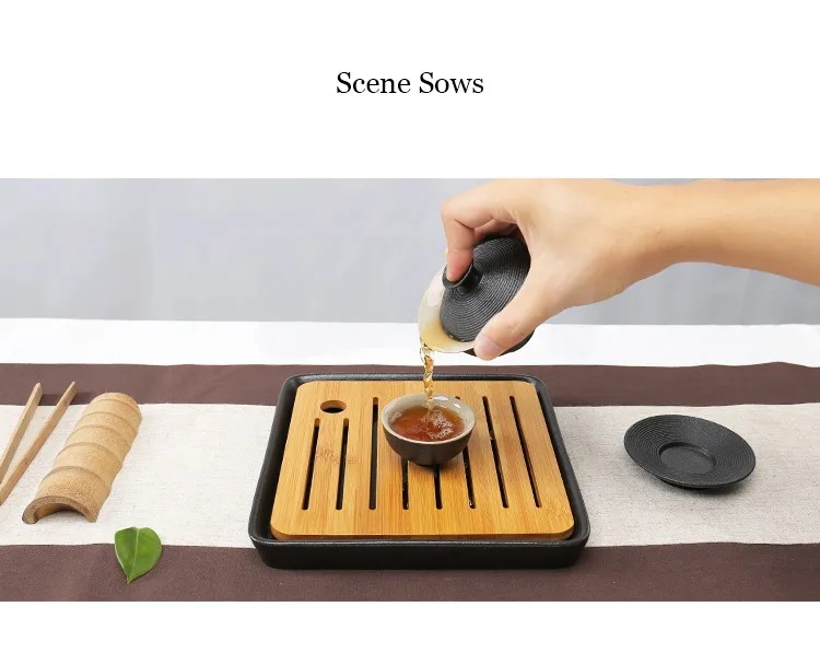 Новое поступление, винтажный керамический чайный набор, китайский кунг-фу гайвань, чайные чашки ручной работы, чайник, удобный офисный чайный набор