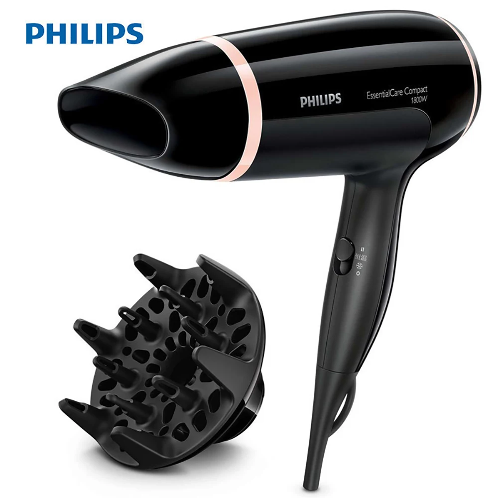PHILIPS secador de pelo BHD009/05 para el hogar, dispositivo con aire  caliente y frío de alta potencia, 1800W, temperatura constante, cuidado del  cabello, 3 engranajes|Secadores de pelo| - AliExpress