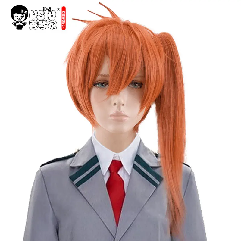 HSIU My Hero Academy/academic Itsuka Kendo orange Аниме косплей парик Хэллоуин игровые костюмы парики