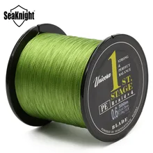 SeaKnight marka bıçak serisi 500M kaliteli japonya PE örgü misina Multifilament balık hattı halat 8 10 20 30 40 60LB