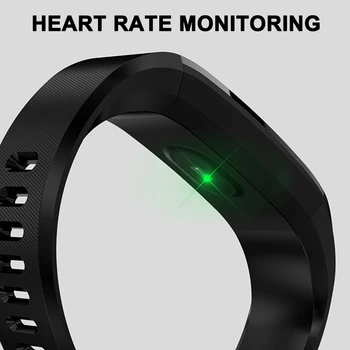 

Bluetooth Smart Bracelet Watch Heart Rate Blood Pressure Monitor Sport Tracking GY88