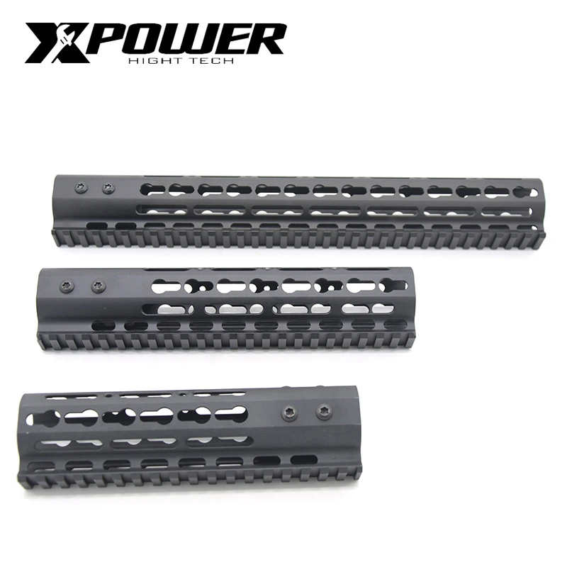 XPOWER Пейнтбол Фортис Ночная железнодорожная система M-LOK 1" для AEG пневматические пистолеты страйкбол пистолет гель бластер M4 V2 Тактический